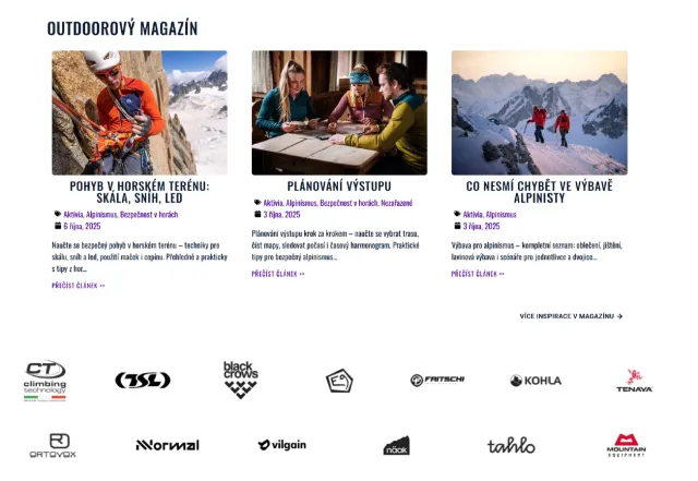 Alpinist outdoor